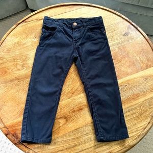 H&M Slim Fit Twill Pants, Size 3T